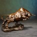 Pioneer cattle statue